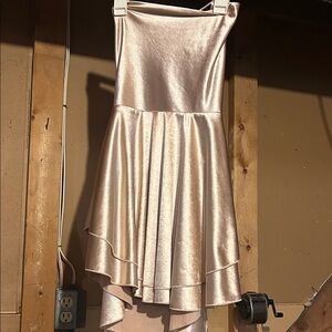 Elegant Metallic Skirt